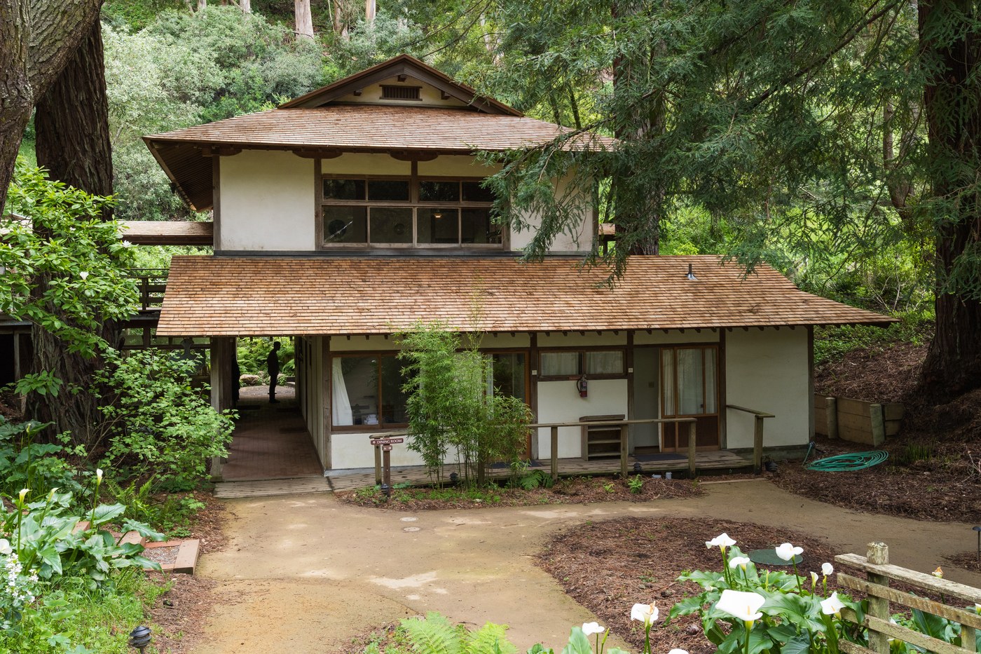 Green Gulch Farm Zen Center building, April 2017