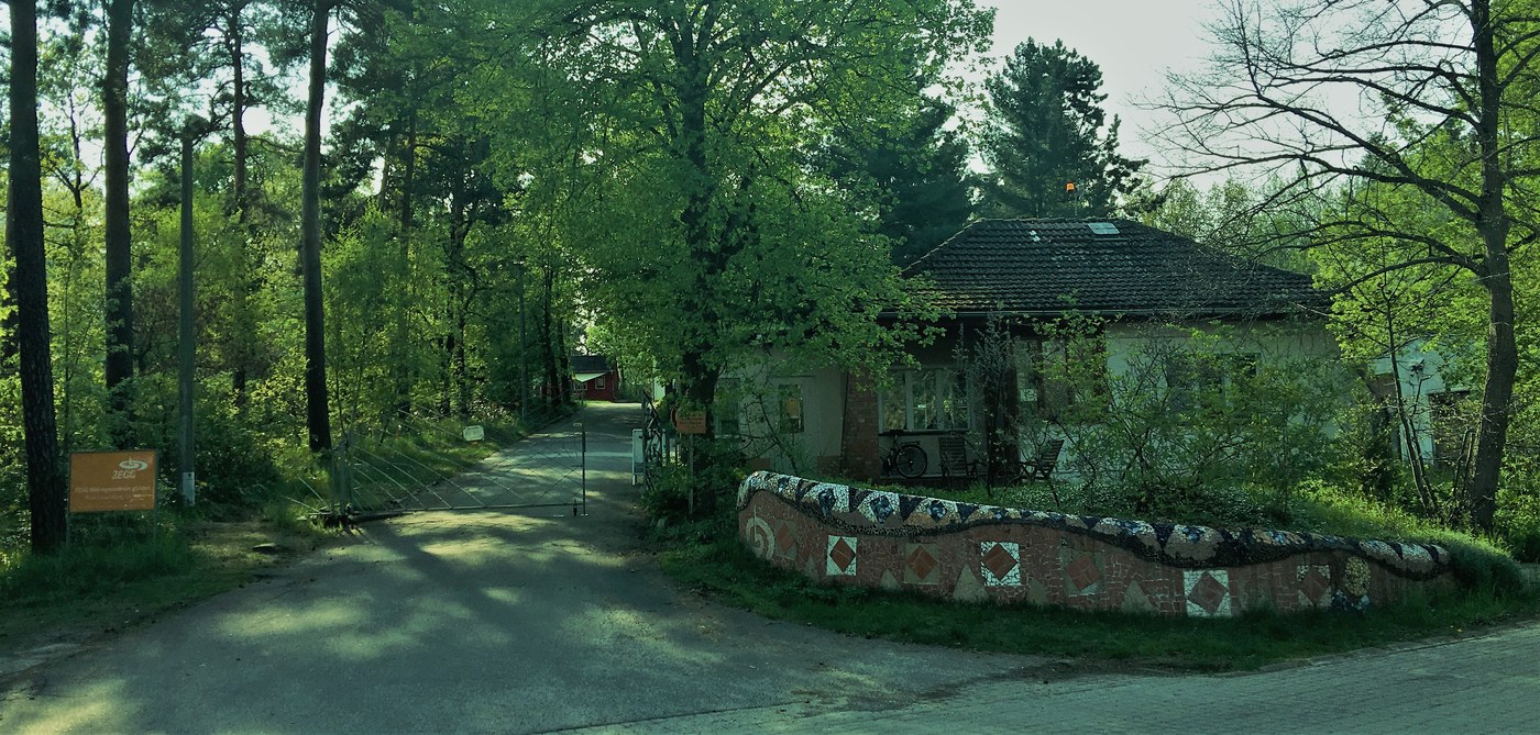ZEGG gate and reception building