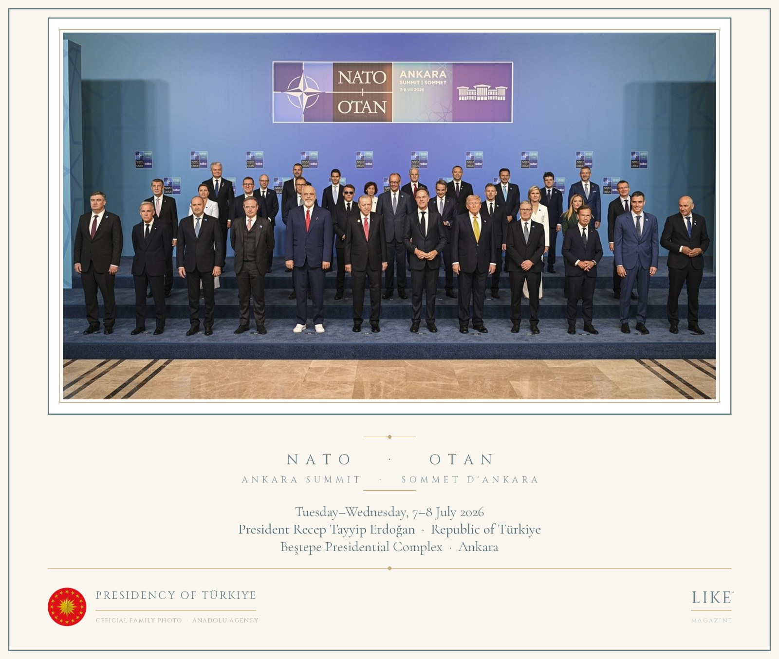NATO Ankara 2026 family photo